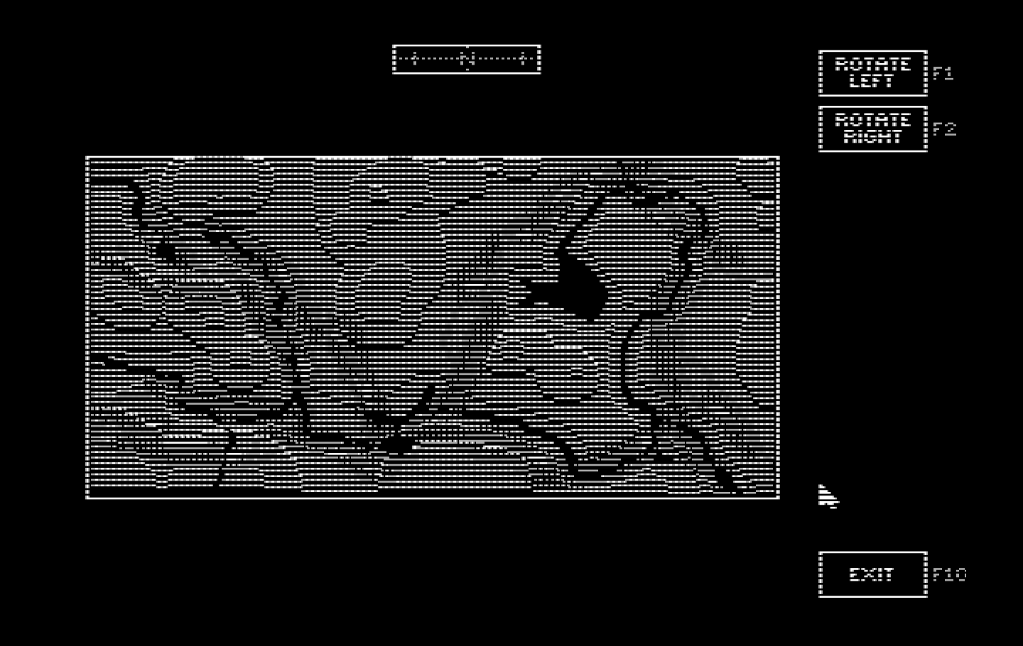 Jack Nicklaus' Unlimited Golf & Course Design IBM PC/Compatibles Screenshot: The 3D view.