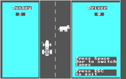 Donkey for IBM PC/Compatibles - Don't crash into the donkey!