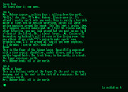 Deadline for Amstrad PCW - Exploring a mansion...