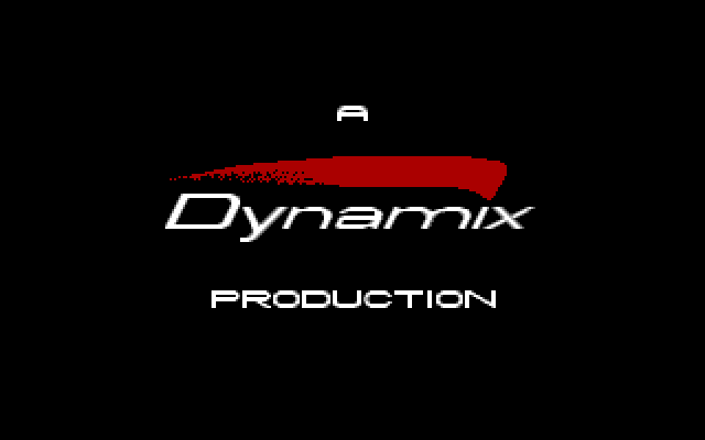 Ghostbusters II IBM PC/Compatibles Screenshot: Dynamix logo.