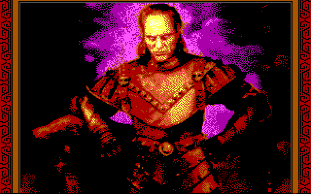 Ghostbusters II IBM PC/Compatibles Screenshot: This painting looks, and is, evil...