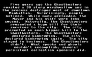 Ghostbusters II for IBM PC/Compatibles - The story so far...