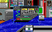 Ghostbusters II for IBM PC/Compatibles - Testing some slime.