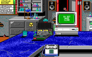 Ghostbusters II for IBM PC/Compatibles - The main game menu.