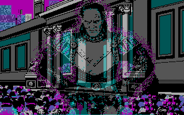 Ghostbusters II IBM PC/Compatibles Screenshot: Looks like game over...