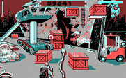 Ghostbusters II for IBM PC/Compatibles - Attempting to catch a ghost...