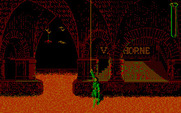 Ghostbusters II for IBM PC/Compatibles - Collecting slime...but don't get pulled in!