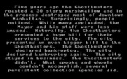 Ghostbusters II for IBM PC/Compatibles - The story so far...
