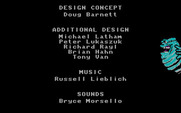 Ghostbusters II for IBM PC/Compatibles - The game credits scroll by...