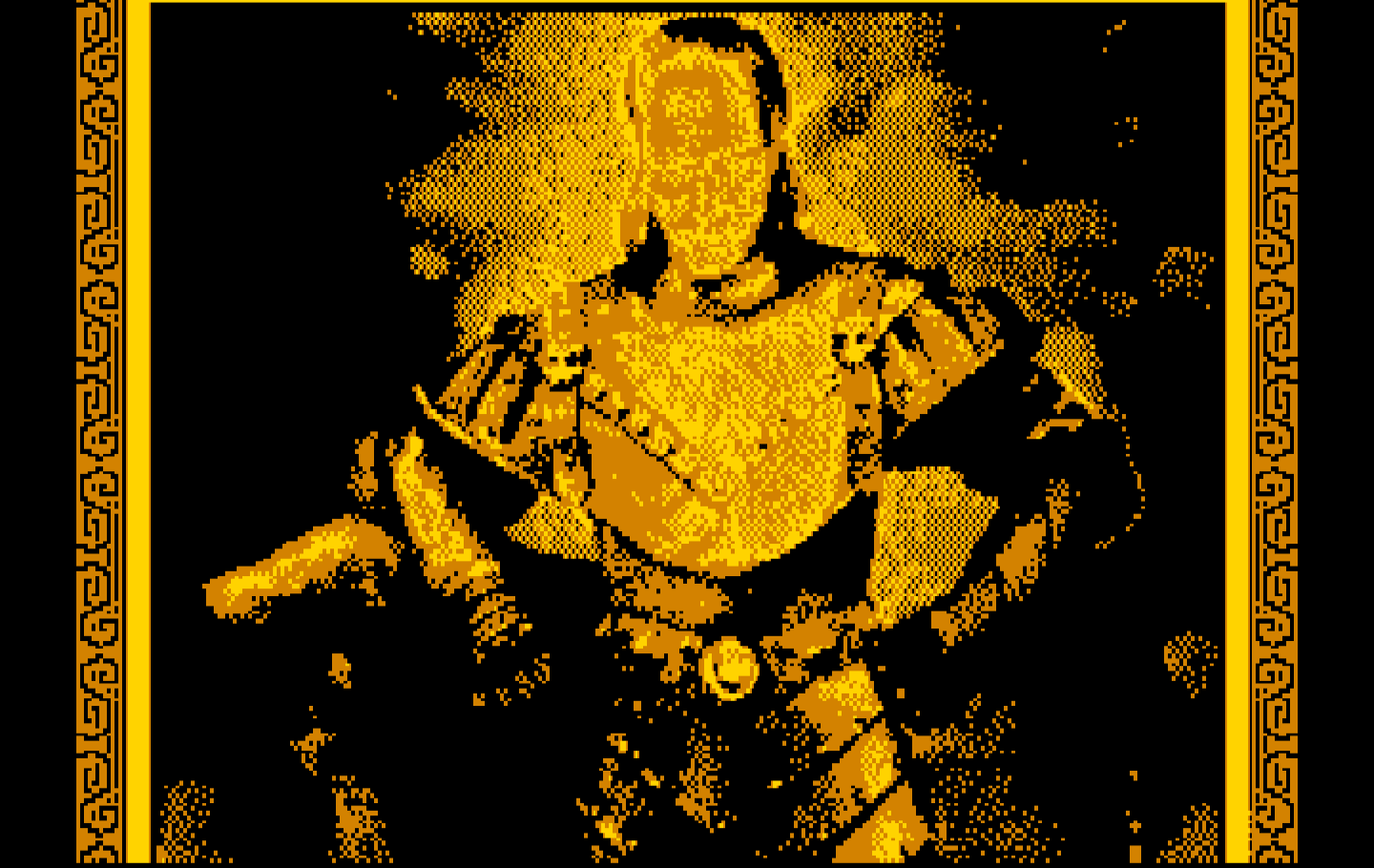 Ghostbusters II IBM PC/Compatibles Screenshot: That is one evil looking painting...