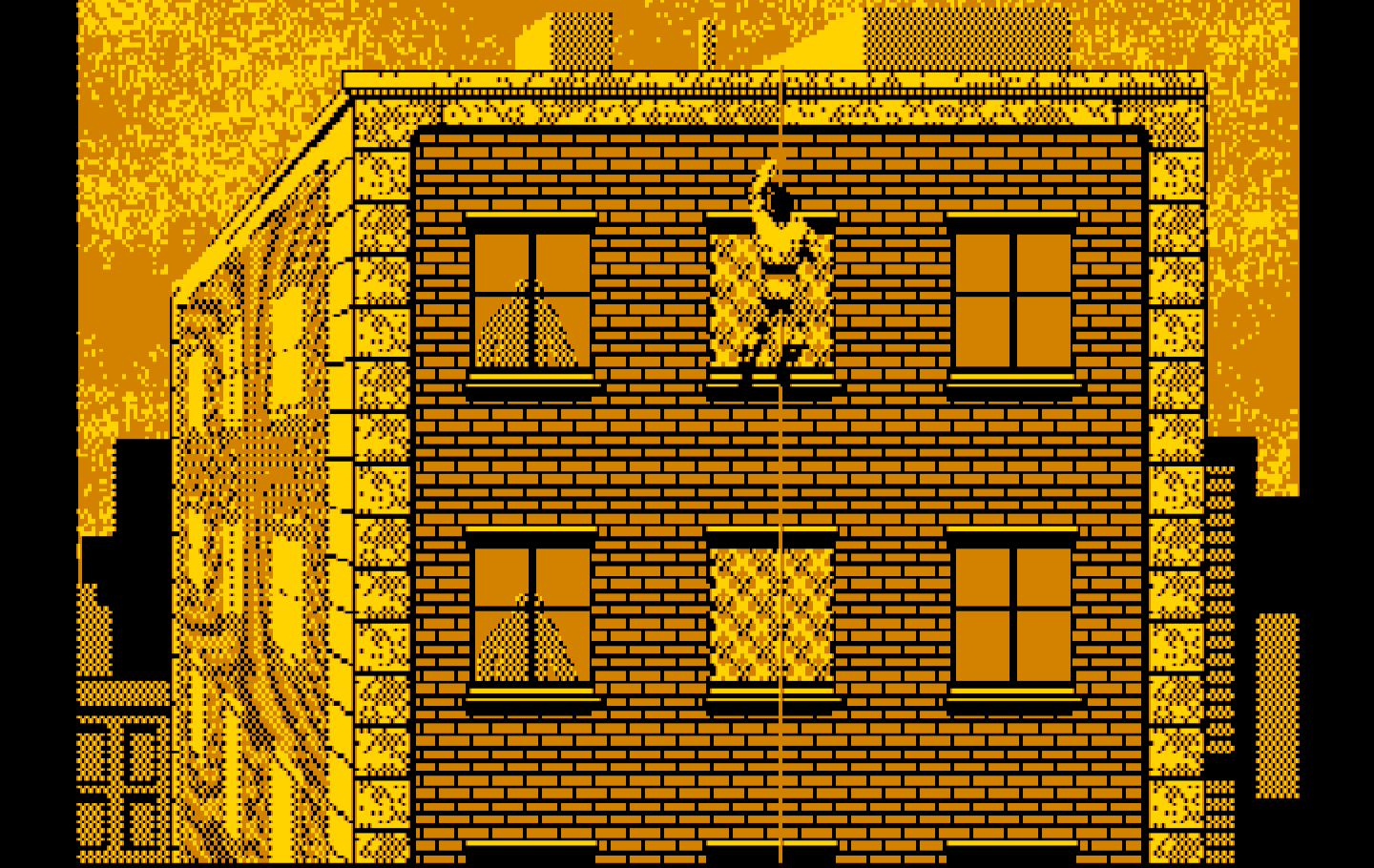 Ghostbusters II IBM PC/Compatibles Screenshot: Preparing a rescue...
