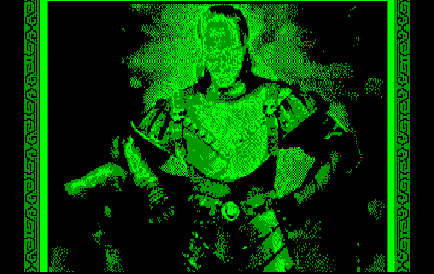 Ghostbusters II IBM PC/Compatibles Screenshot: That is one evil looking painting...