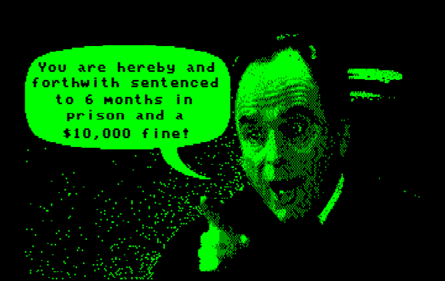 Ghostbusters II IBM PC/Compatibles Screenshot: The Ghostbusters are in trouble...