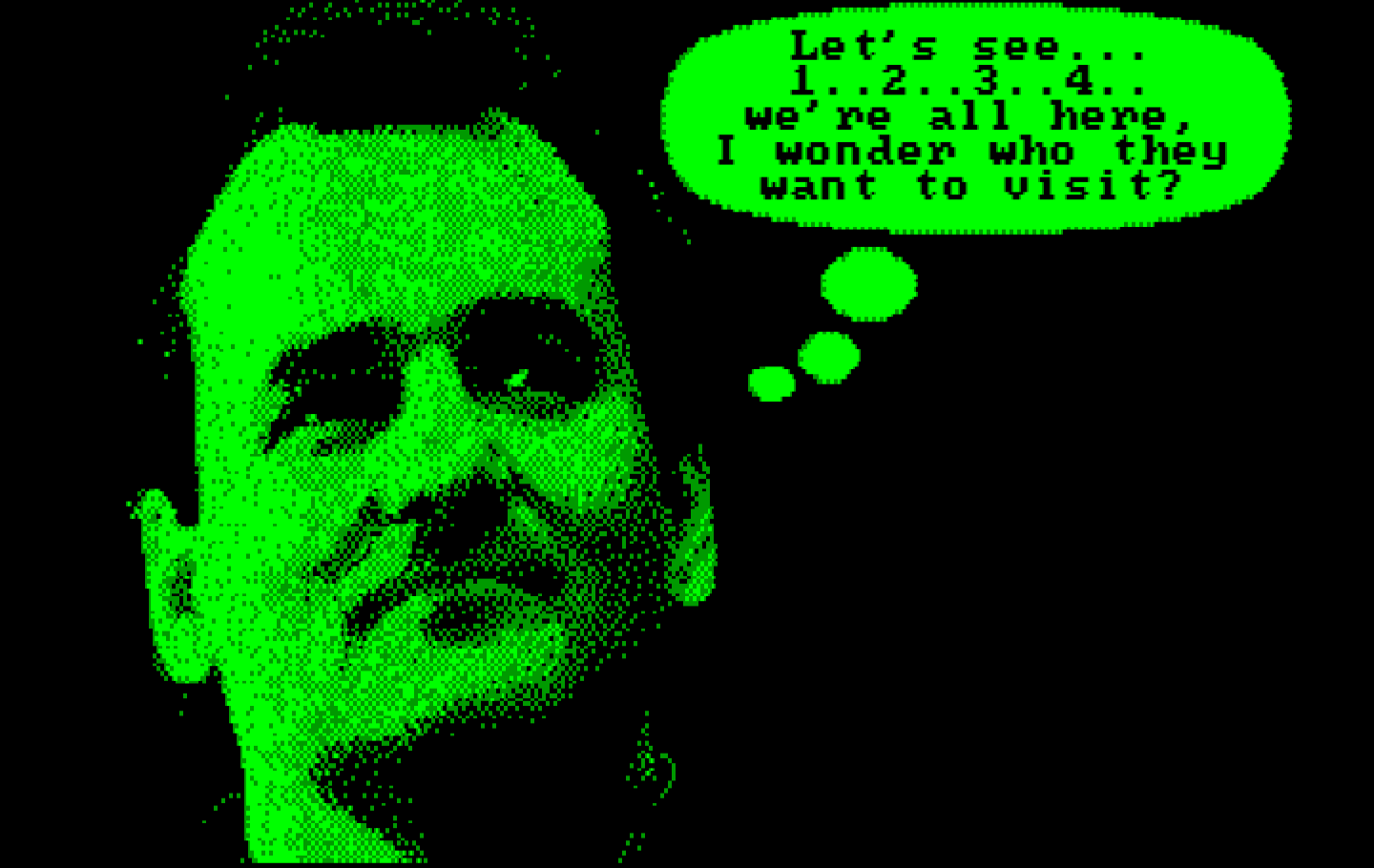 Ghostbusters II IBM PC/Compatibles Screenshot: There's no one to rescue at this point in time...