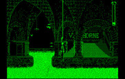 Ghostbusters II for IBM PC/Compatibles - Collecting slime to test out which music it likes.
