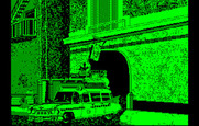 Ghostbusters II for IBM PC/Compatibles - The Ghostbusters vehicle...
