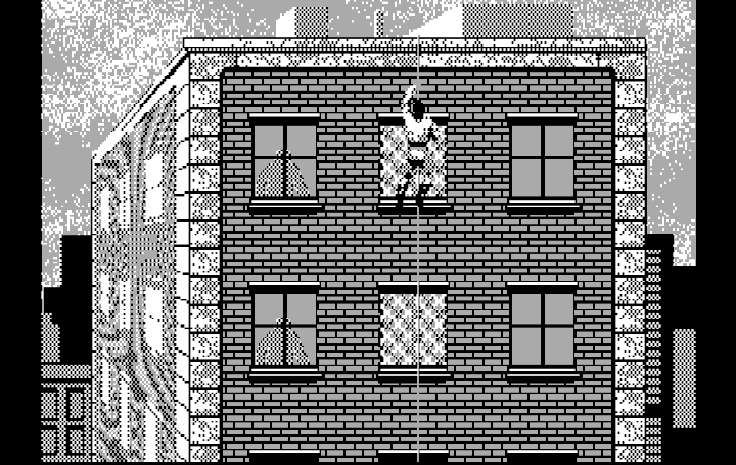 Ghostbusters II IBM PC/Compatibles Screenshot: Preparing a rescue...