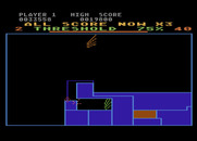 Qix for Atari 8-bit - All points are now 3 times normal value...