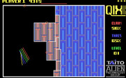 Qix for IBM PC/Compatibles - Just a little further to go on this level.