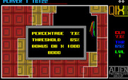 Qix for Amiga - Level complete!