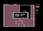 Qix for Commodore 64 - Level complete!
