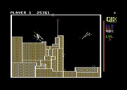 Qix for Commodore 64 - Drawing a line between two Qix...