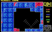 Qix for IBM PC/Compatibles - The players marker has been destroyed.
