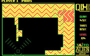 Qix for IBM PC/Compatibles - The players marker has been destroyed.