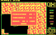 Qix for IBM PC/Compatibles - Level complete!