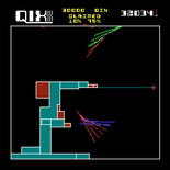 Qix for Arcade - If you can split the two Qix your points multiply.