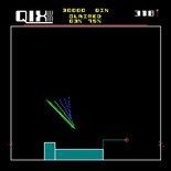 Qix for Arcade - Game start.