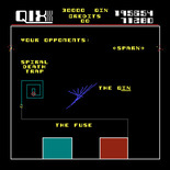 Qix for Arcade - Game attract mode.