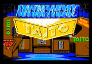 Qix for Apple II - Taito logo screen.