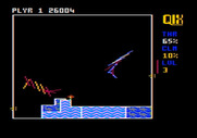 Qix for Apple II - Start of level 3.