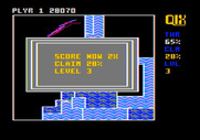 Qix for Apple II - Score now 2X for split Qix...