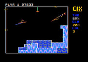 Qix for Apple II - Two Qixes makes things tougher...