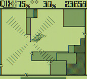 Qix for Game Boy - The Qix got me!