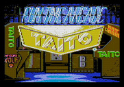 Qix for Apple II - Taito logo.