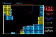 Qix for Apple IIgs - Drawing lines; don't get caught by the Qix.