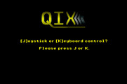 Qix for Apple IIgs - You can use the joystick or keyboard.