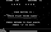 Starmaxx for IBM PC/Compatibles - Game over.