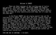 John Chenault's Snake! for IBM PC/Compatibles - Game instructions, part 1.