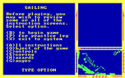Sailing ...An Adventure in The Bermuda Triangle for IBM PC/Compatibles - About the game.