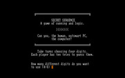 Secret Sequence for IBM PC/Compatibles - About the game.