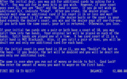 Blackjack for IBM PC/Compatibles - Some more game instructions...