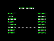 Joe Blade II for ZX Spectrum - High scores.