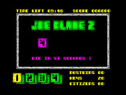 Joe Blade II for ZX Spectrum - Ok, I have 57 seconds to select the right images...