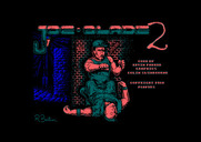 Joe Blade II for Amstrad CPC - Loading screen.