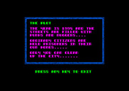 Joe Blade II for Amstrad CPC - The plot...