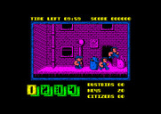 Joe Blade II for Amstrad CPC - Game start.